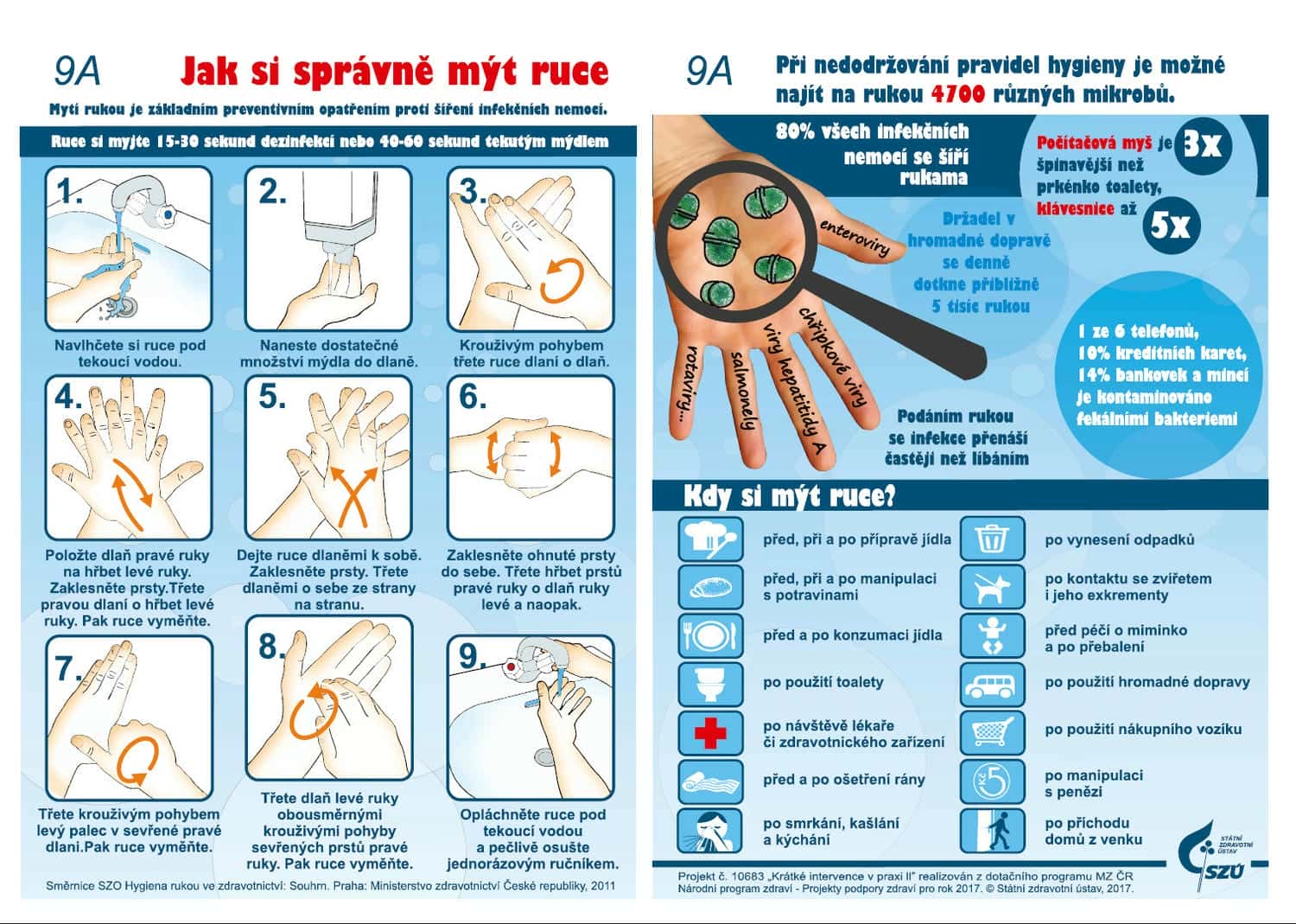 Pozdrav Rukou Myjte si ruky pravidelně a správně – nejenom dnes, ve Světový den mytí ...